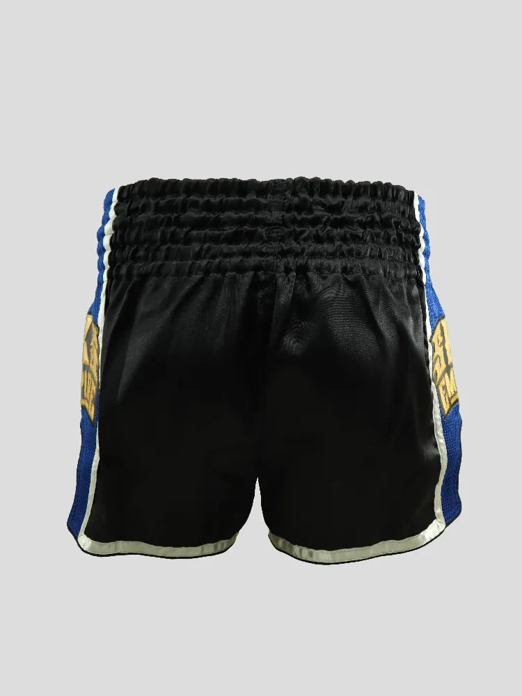 SKS Empire Muaythai fighting (black/navy blue) shorts