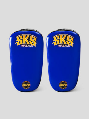 SKS Blue 'Microfibre' Curved Kickpad