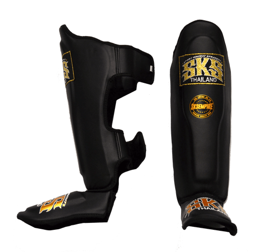 SKS Empire UK SKS Black Synthetic Leather Shinguard at £55