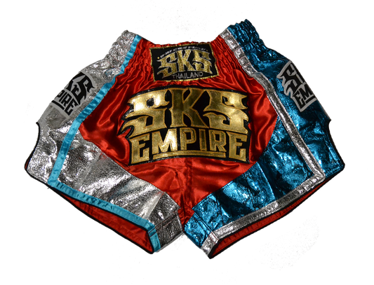 SKS Empire UK SKS Tri-Colour Shorts (Red,Silver,Blue) at £50