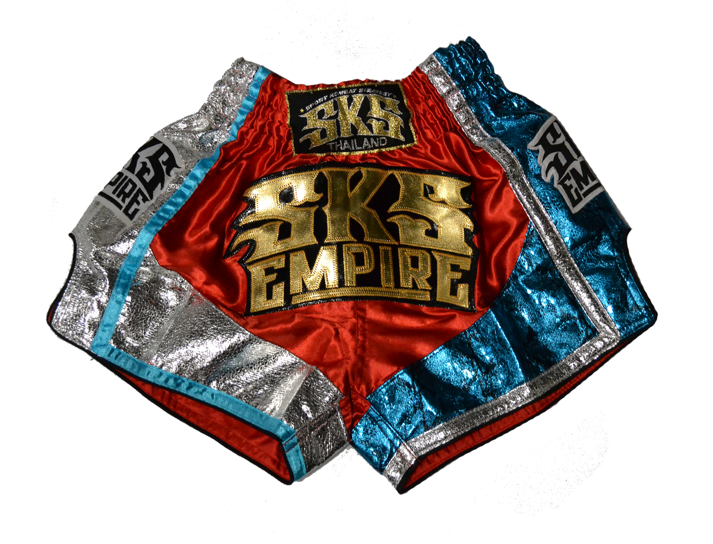 SKS Empire UK SKS Tri-Colour Shorts (Red,Silver,Blue) at £50