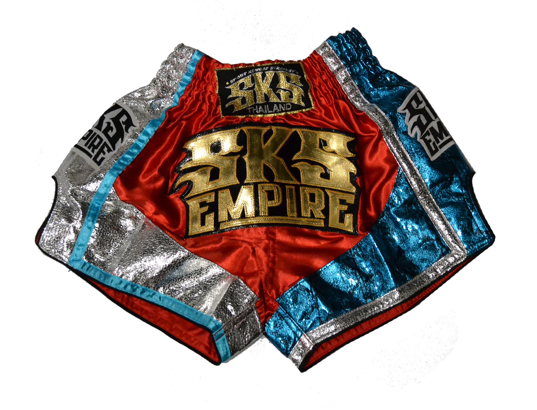 SKS Empire UK SKS Tri-Colour Shorts (Red,Silver,Blue) at £50