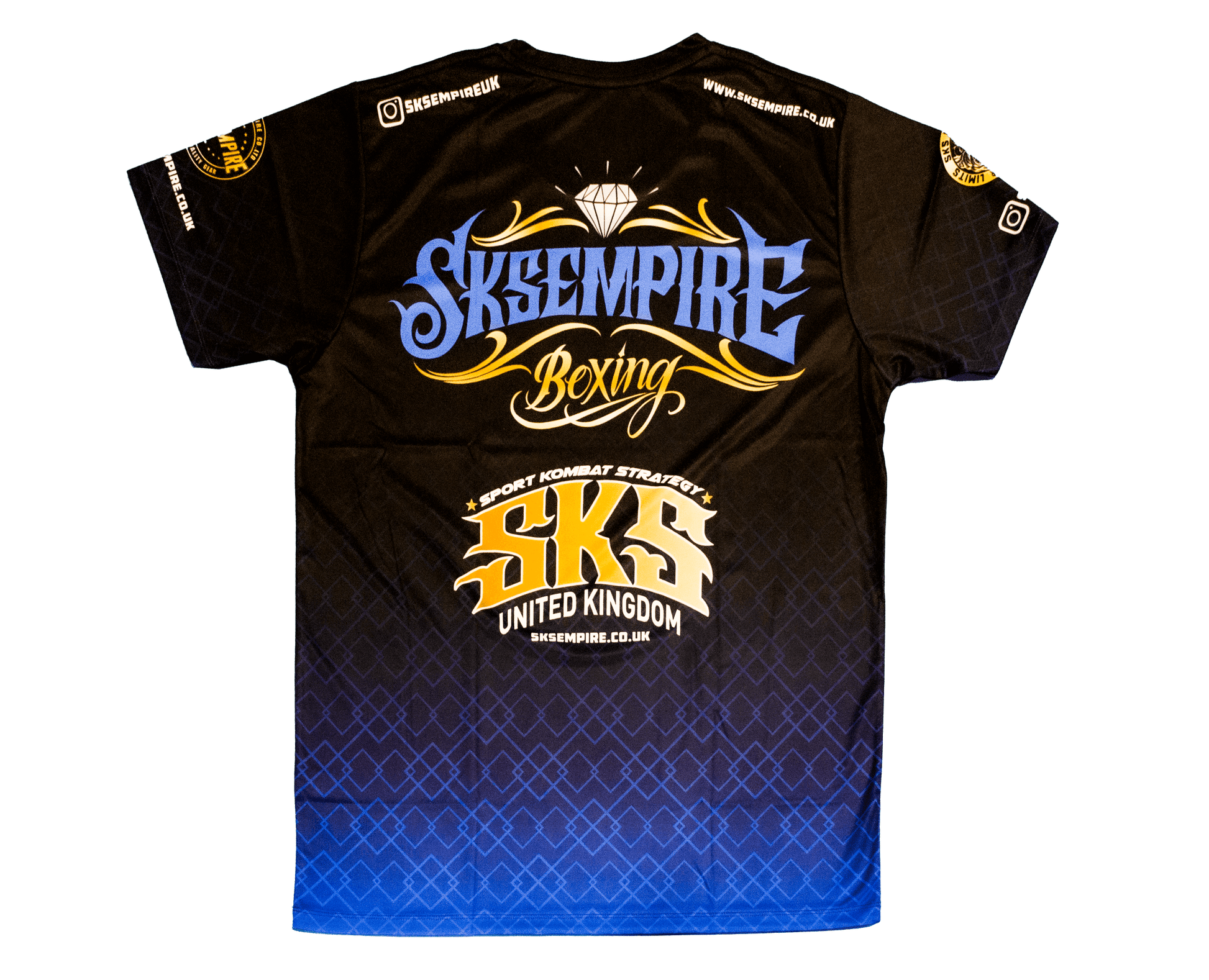 SKS Empire UK SKS Empire Fight Night Tee (Blue) at £24.99