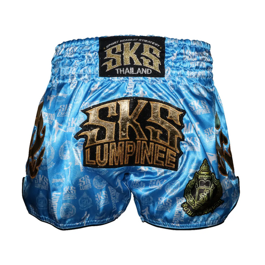 SKS Empire UK SKS Lumpinee Blue Shorts at £50
