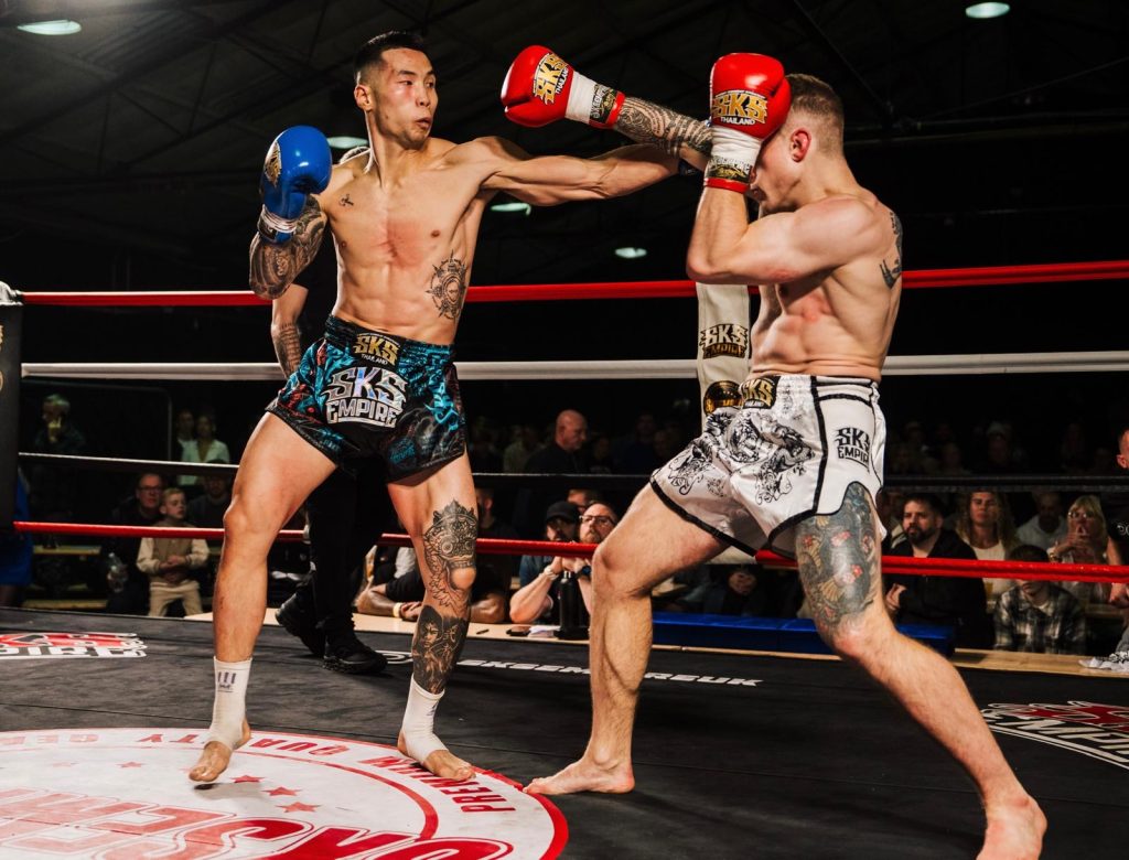 SKS Sakyant Tiger & Dragon (White) Shorts - Image 5
