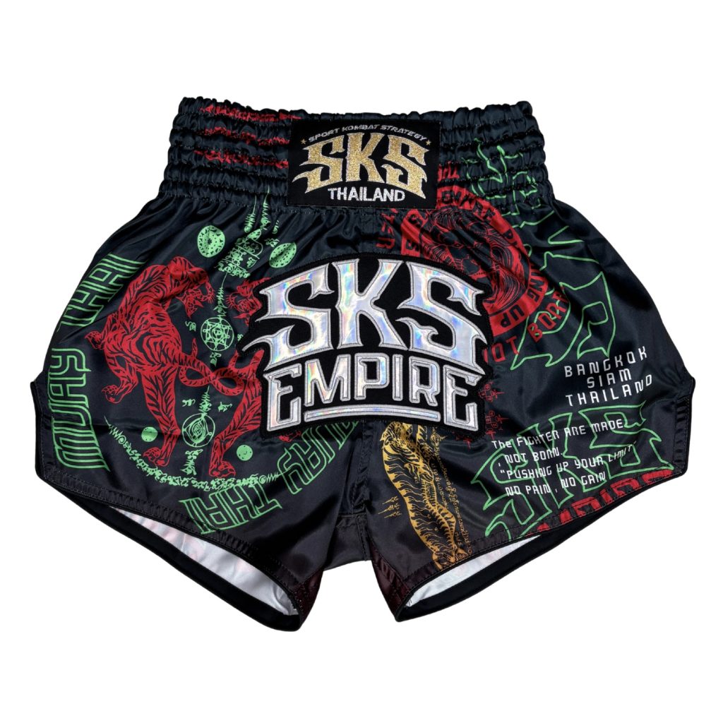 SKS Sticker Bomb (Red/Green) Shorts