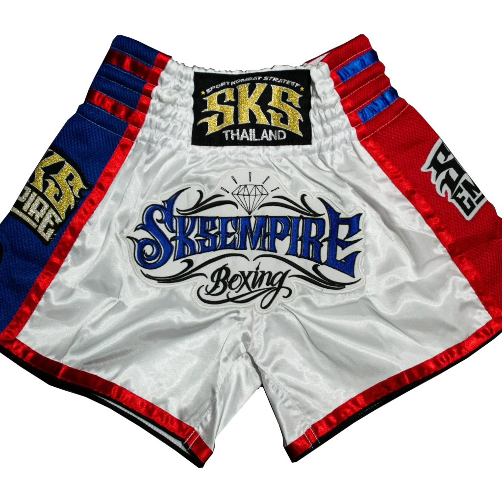 SKS Empire White Diamond Shorts