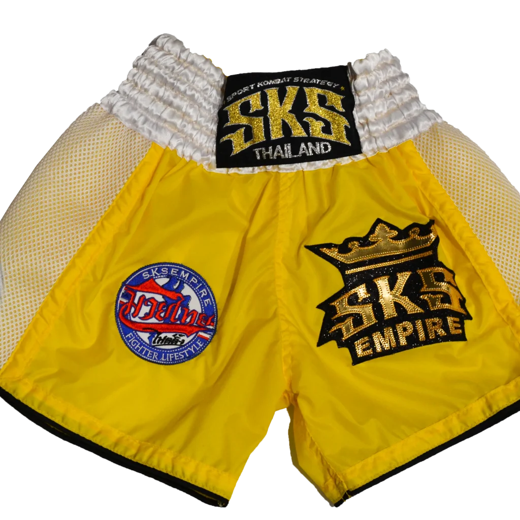 SKS Kids King Shorts (Yellow)