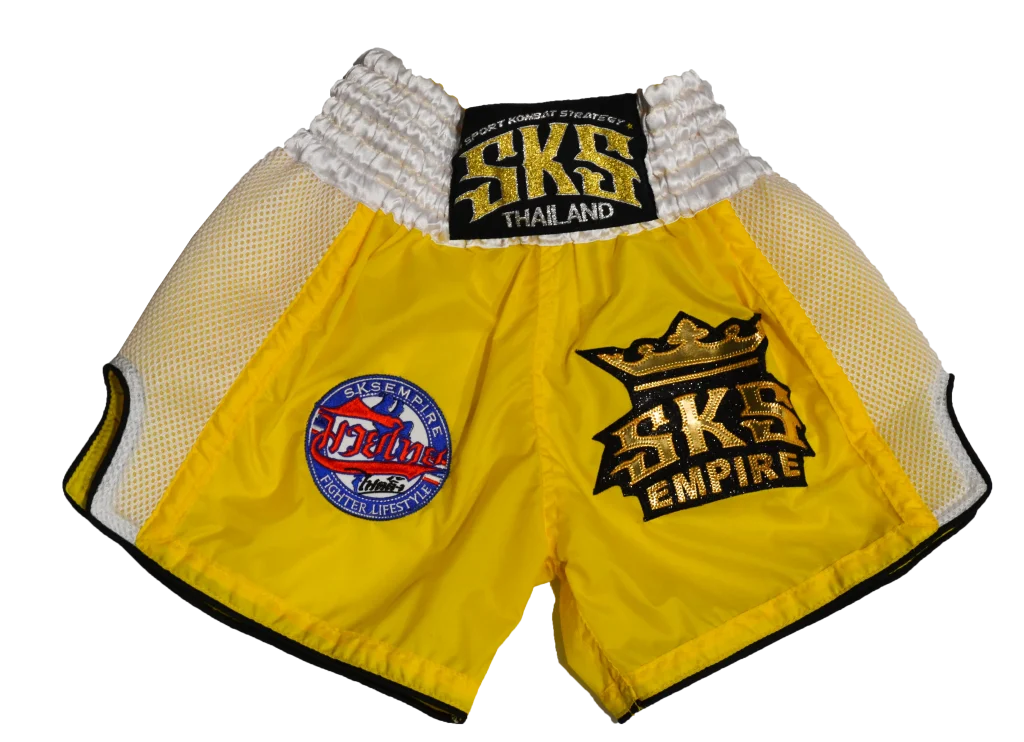 SKS Kids King Shorts (Yellow)