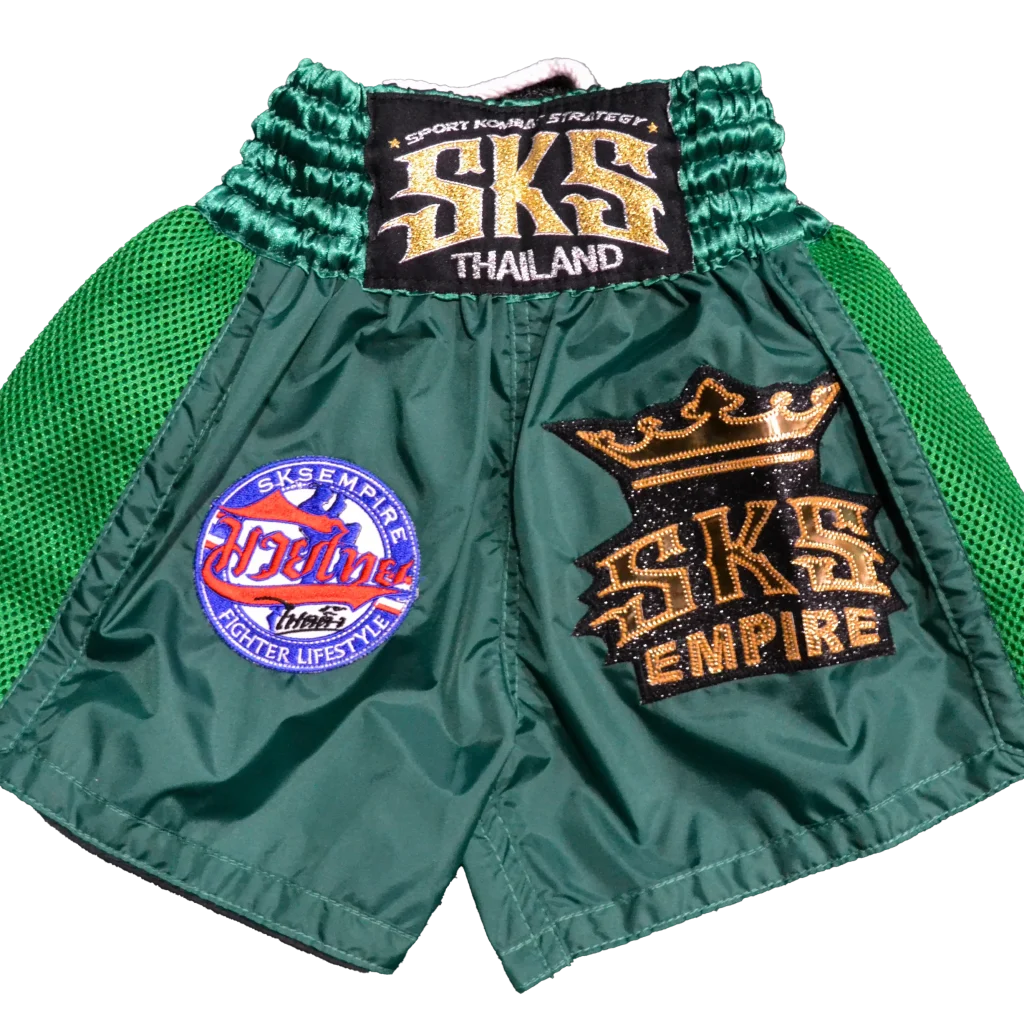 SKS Kids King Shorts (Green)