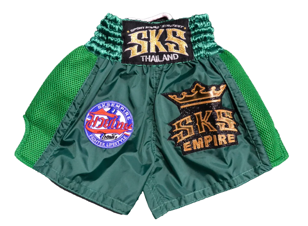 SKS Kids King Shorts (Green)