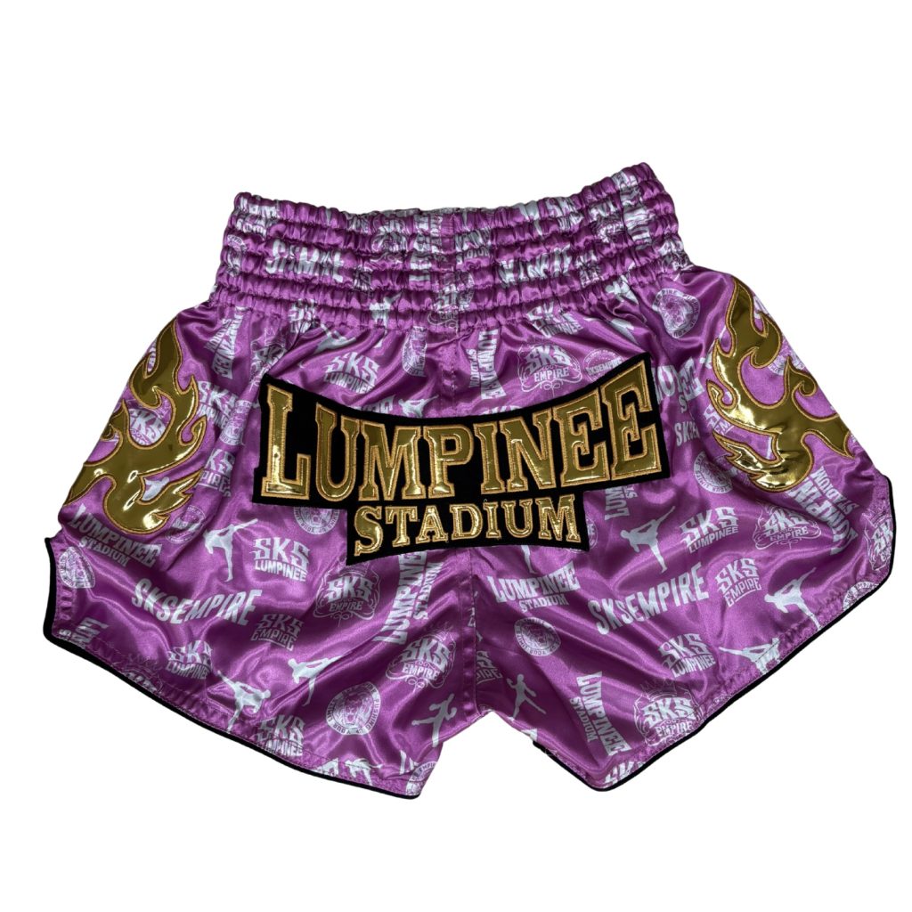 SKS 'Lumpinee' (Pink) Shorts - Image 3