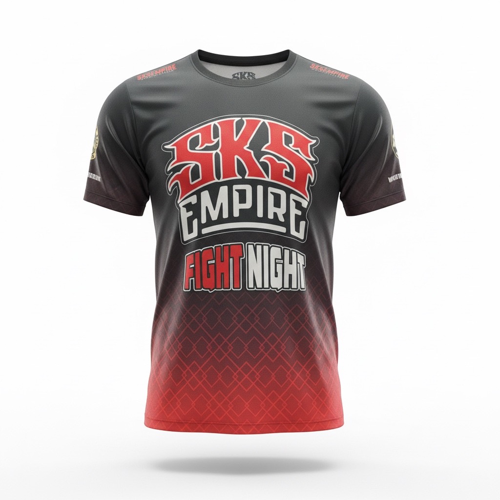 SKS Empire Fight Night T-Shirt (Red)