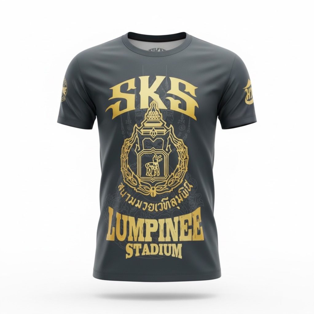 SKS Kids Lumpinee Stadium T-Shirt (Black)