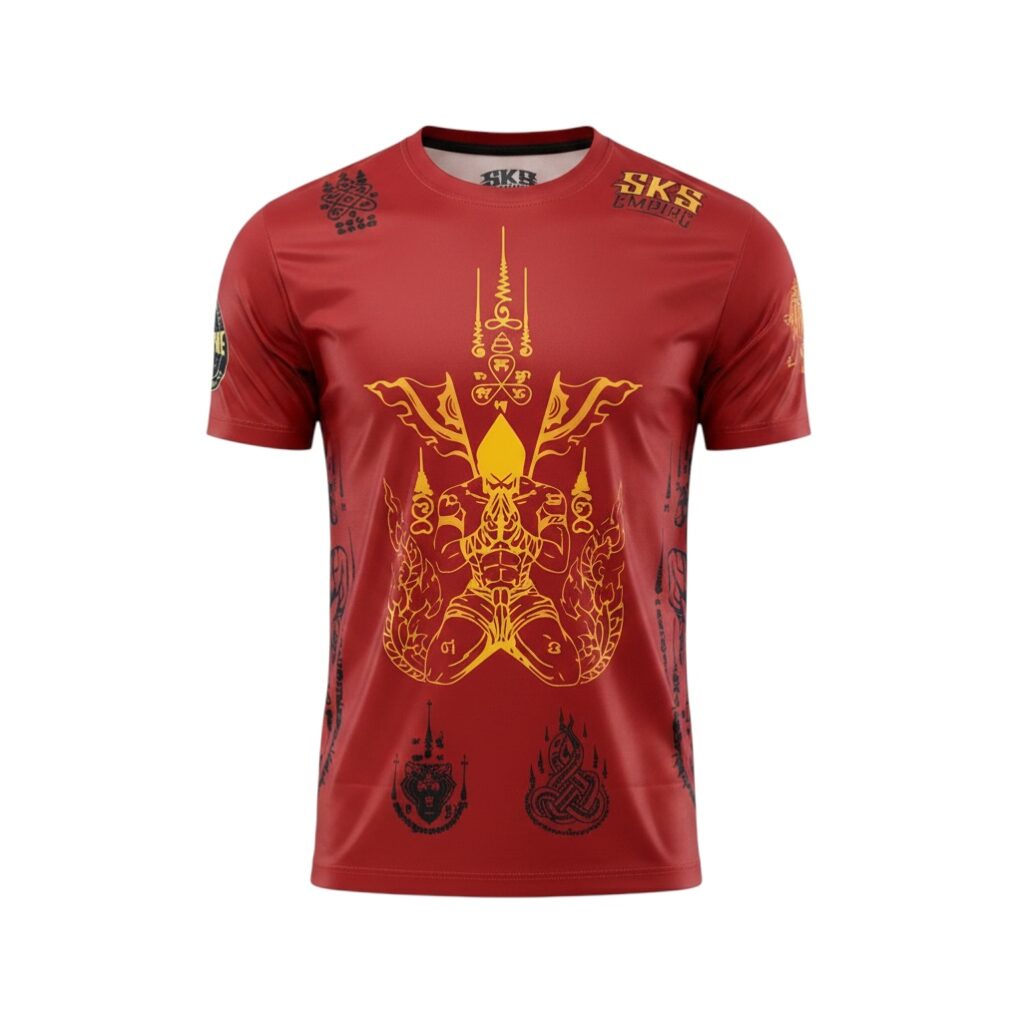 SKS Kids Sakyant T-Shirt (Maroon)