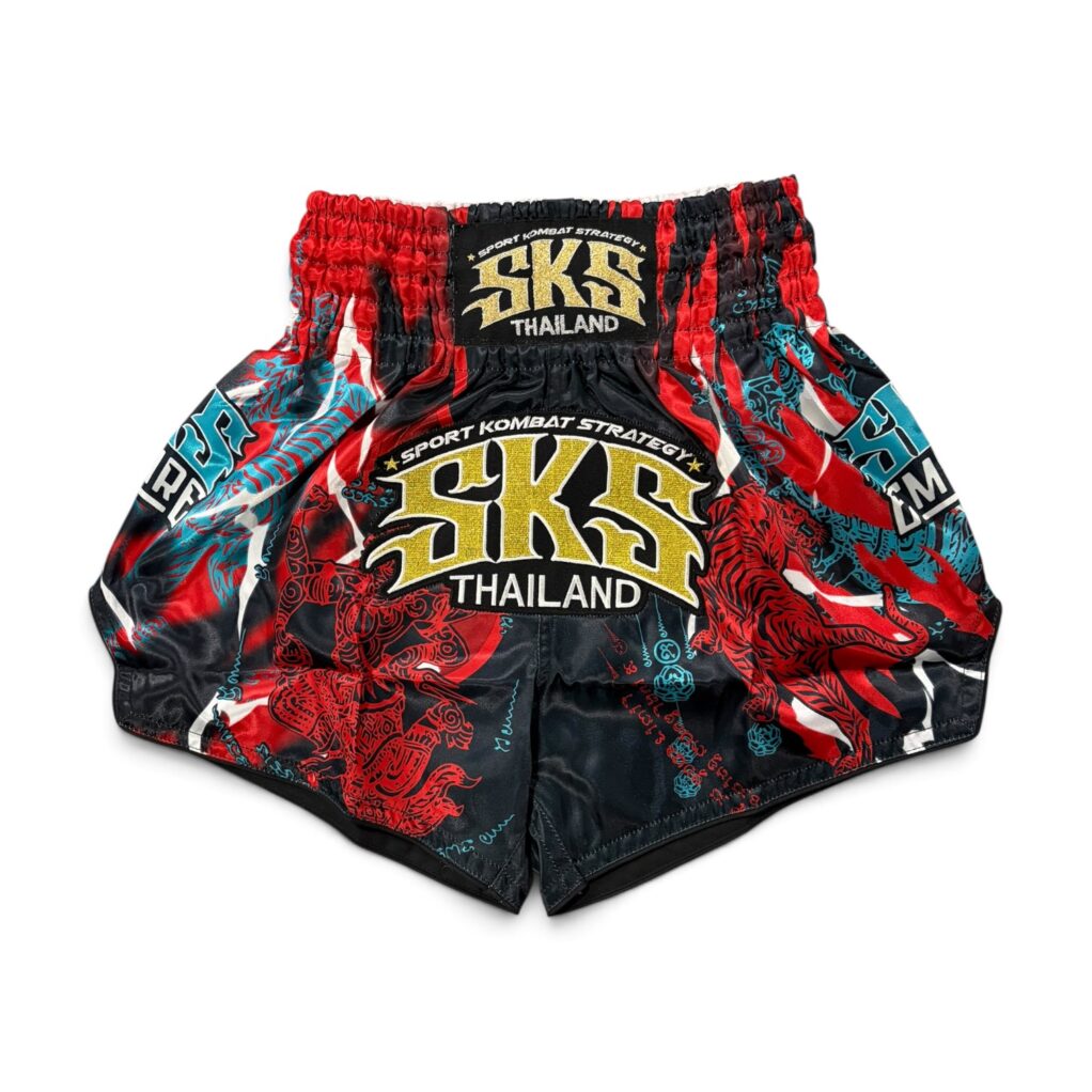 SKS Kids Hanuman Shorts (Red & Blue)